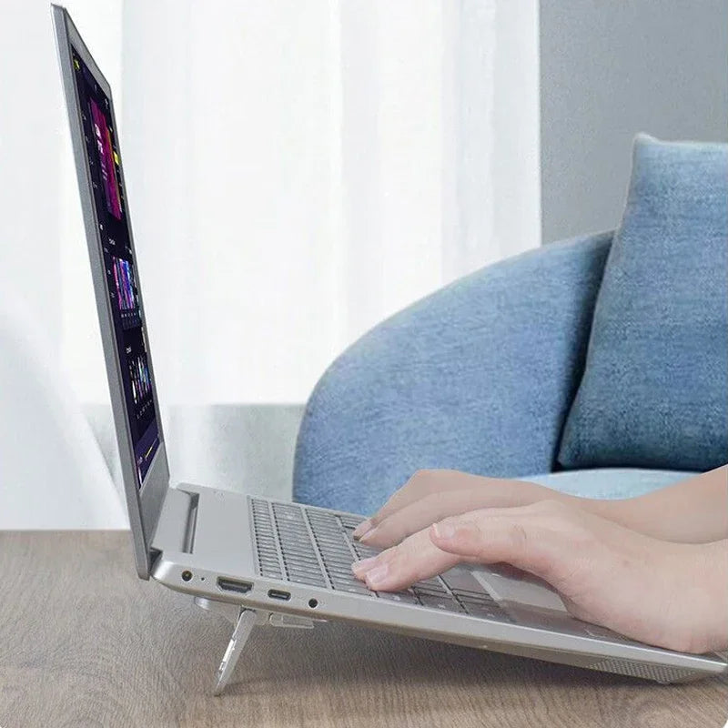 Soporte Invisible para Laptop Adhesivo Ajustable