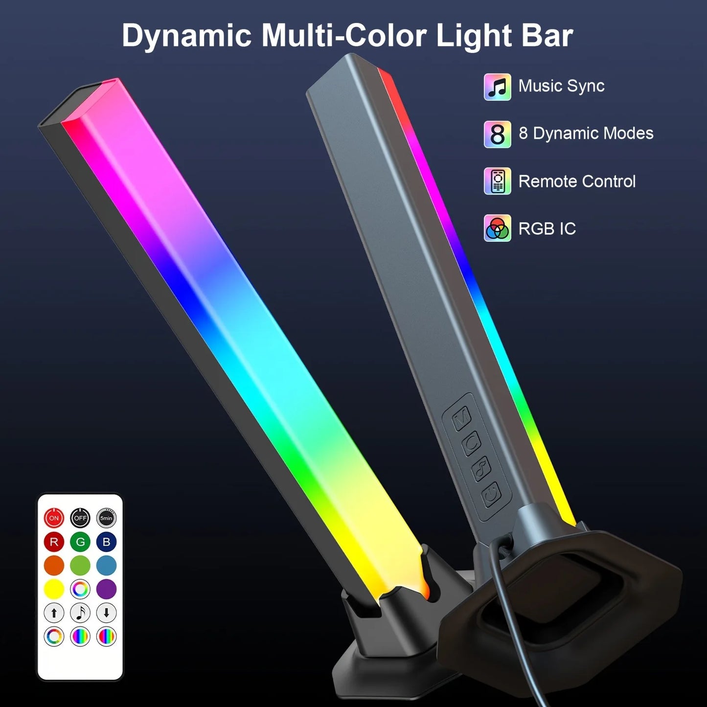 Luz LED Ambiental para Escritorio