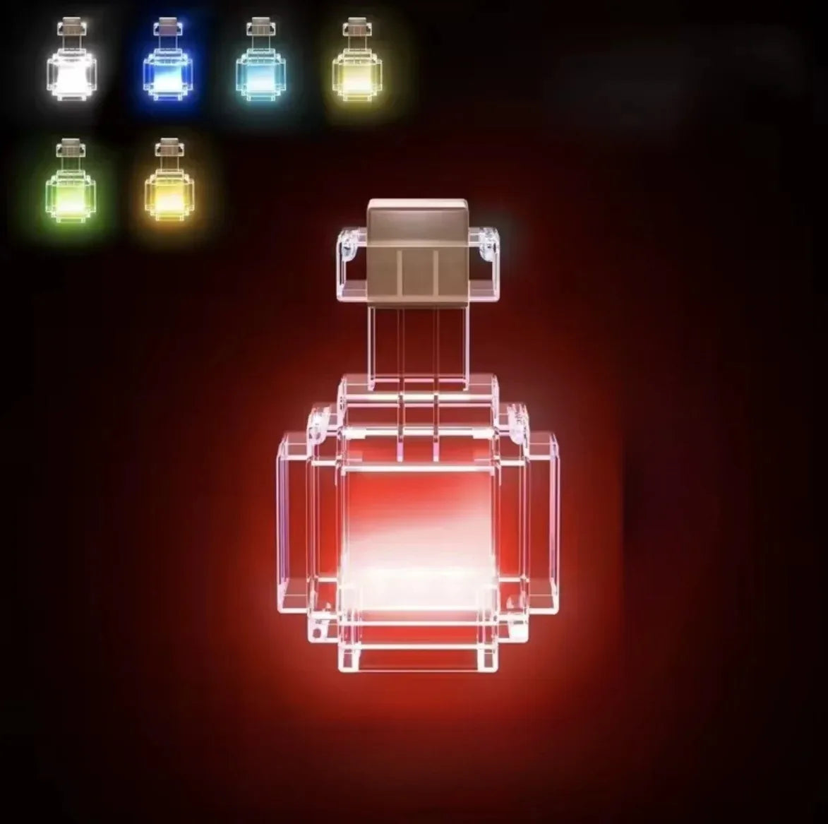 Poción RGB Pixel Retro Recargable